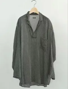 26SS comoli ストライプ スキッパーシャツ サイズ1 新品未使用 - メルカリ