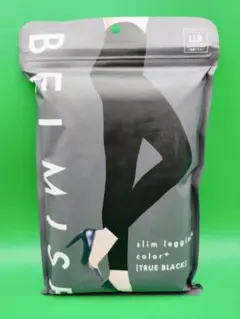 新品未開封　ベルミス　スリムレギンス　カラープラス　LLB TRUE BLACK