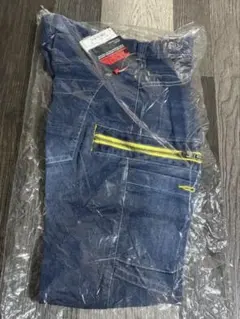 寅壱 寅一 デニム カーゴパンツ ストレッチ M 新品 未使用 作業ズボンのサムネイル