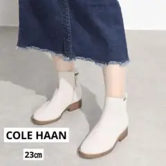 未使用級✨ COLE HAAN 【23㎝】 チェルシーブーティ スエード