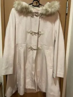 ハニーズ コルザ ピンク ビット付き ロングダッフルコート