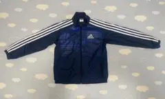 adidas ネイビー ウィンドブレーカー　サイズ140