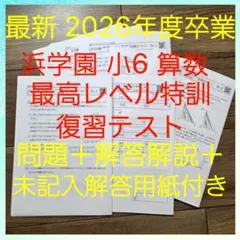 2026年最新】浜学園 小6 最高レベル特訓 テキストの人気アイテム