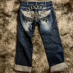VANSON Leathers デニムパンツ 刺繍入りのサムネイル