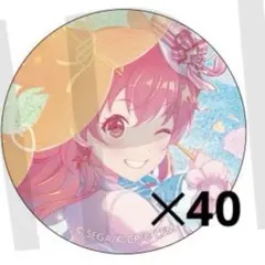 プロセカ グリ缶 グリッター缶バッジ 40C 愛莉 桃井愛莉