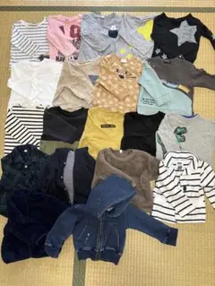 子供服まとめ売り　秋冬　80.90サイズ　男の子