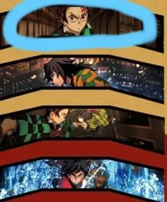 鬼滅の刃 映画SCREENX 入場 特典　炭治郎 3面パノラマカード