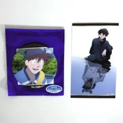 忍たま乱太郎 土井半助 アニメジャパン 缶バッジ 場面写真ミニブロマイド