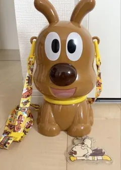 アンパンマンミュージアム　名犬チーズのポップコーンケース　おまけ付