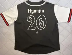 未使用品】Stray Kids スキズ ヒョンジン ユニフォームシャツ エコパ