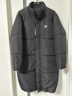 【新品。未使用】FILA ブラック・長めのアウタージャケット