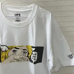 ユニクロ UT ディーフェイス コラボTシャツ 白 L