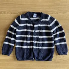PETIT BATEAU カーディガン 36m/95cm ニット　セーター