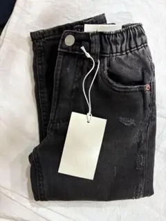 【即日】【新品】【美品】ZARA デニム　パンツ 98cm ダークグレー