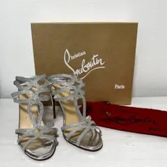極美品 Louboutin サハラT108 ピラクル110 金 37 - メルカリ