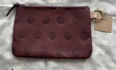 最終価格　カンミ　kanmi キャンディ　フラットポーチ　Lサイズ　スミレのサムネイル