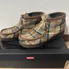 k*a様 クラークス　ワラビー　チェック柄