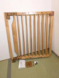 Richell（リッチェル）階段上でも使える木のバリアフリーゲート ベビーゲート 楽天市場】ベビーゲート 階段の上でも使える 木のバリアフリーゲート
