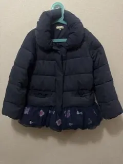 panpantutu ネイビー ダウンコート 130