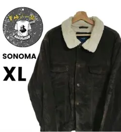 美品アメリカ古着SONOMAソノマ コーデュロイボアジャケット上着XL