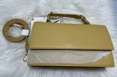 ZARAイエロー ショルダーバッグ Mサイズ
