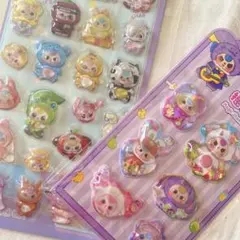 ベイビースリー　ボンボンウォーターシール ウォーターシール　2枚　3Dシール