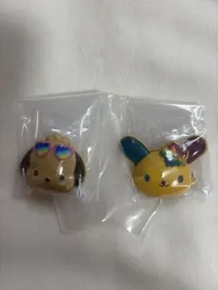サンリオキャラクターズおめんコレクション ウサハナ ポチャッコ