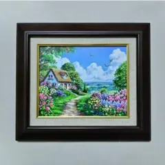モ*モ様 アクリル絵画 風景画　夏の余韻に照らされた三日月の夜 モ*モ様 アクリル絵画 風景画 夏の余韻に照らされた三日月の夜 - メルカリ