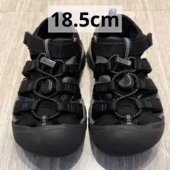 KEEN KIDS NEWPORT H2 BLACK サンダル　18.5cm