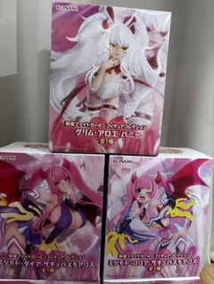 麻雀ファイトガール フィギュアコレクション ダイア ココア アロエ 3個セット