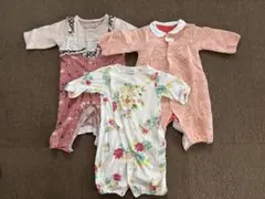 HAKKA BABY含む　ベビー ロンパース 3点セット