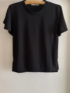 美品SLY スライ 袖フレアTシャツ　カットソー　ブラック