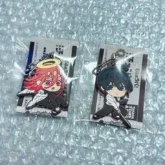 ②【新品】チェンソーマン でふぉラバ キーホルダー 早川アキ 天使の悪魔