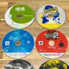 PS2ソフト16枚セットまとめ売り FF12無双モンハン2カタマリ他