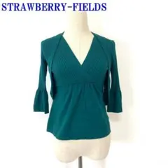 STRAWBERRY-FIELDS アンサンブル 緑 レーヨン S C2244のサムネイル