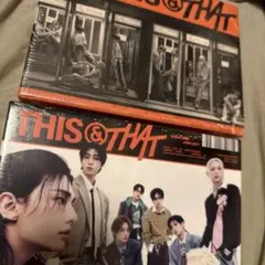 新品未開封 2形態セット this＆that スキズ アルバム 通常盤