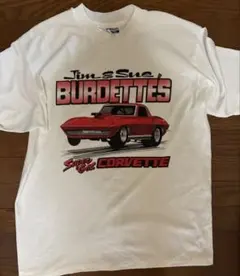 90年代ヴィンテージ シボレー コルベット スティングレイ カー Tシャツのサムネイル
