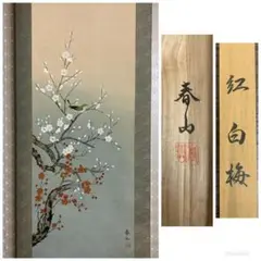 掛け軸 清水栄一 赤富士之図 絹本 希少 軸装 茶道具 掛軸 二重箱 美品 です 掛け軸 清水栄一 赤富士之図 絹本 希少 軸装 茶道具 掛軸 二重箱 美