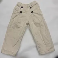 キムラタン　タック入り裏起毛パンツ　100㎝