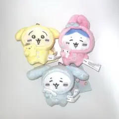 レア 未使用 ちいかわ ハチワレ うさぎ サンリオ コラボ マスコット