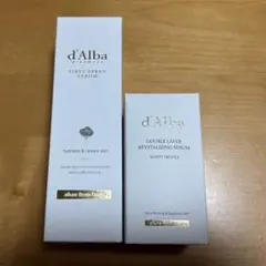 d'Alba ダルバ ミスト 美容液 セット