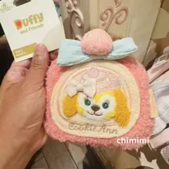 上海ディズニー新作 クッキーアンスマホショルダーairpodsケース付き 