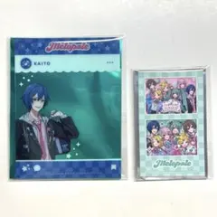 プロセカ メロパレ SNS風クリアカード 特典 ステッカー KAITO