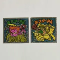 BM ビックリマンシール 17弾 ヘッド ２枚セット