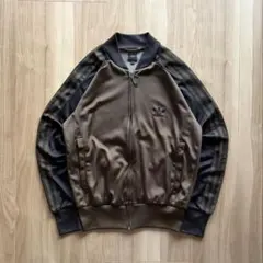 00s アディダス ATP復刻 トラックジャケット カーキ　黒