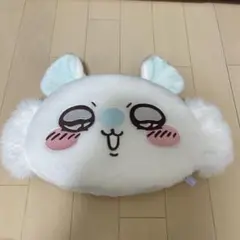 ちいかわ褒めろッ モモンガだらけくじ C賞　おかおクッション　（ッパーン！！）