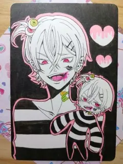 手描きイラスト　オリジナル　アナログイラスト