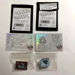 鬼滅の刃 ufotable 猗窩座 恋雪 無限城編 キャラクターモチーフピンズ