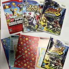 【Wii名作3本セット】ニュースパ・スマブラX・マリオストライカーズ（美品多数）