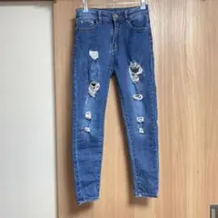 ダメージジーンズ デニム